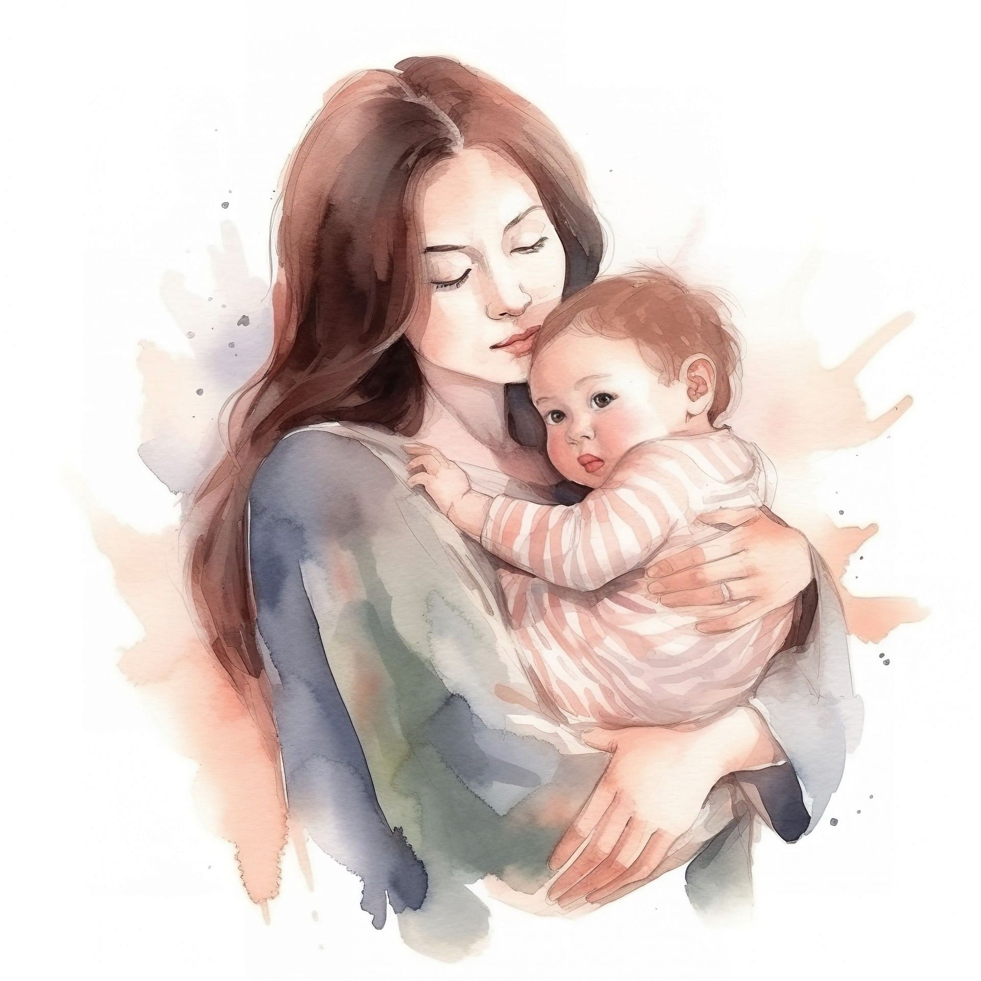 Stay-at-home mom depression often doesn't make headlines. (Image via Vecteezy)